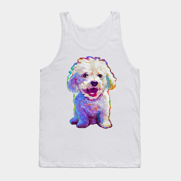 Good Bichon Vibes Tank Top by Virtue in the Wasteland Podcast